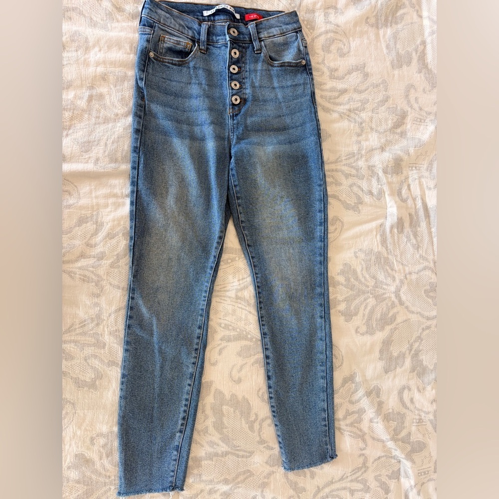 Celebrity Pink High Rise Blue Jeans